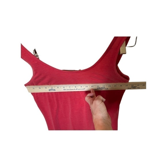 NANETTE Lapore Asymmetrical Scoop Neck Tank with Bow Poppy Red Women’s Medium. - Picture 10 of 16